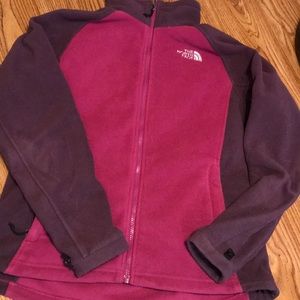 Women’s north face fleece coat